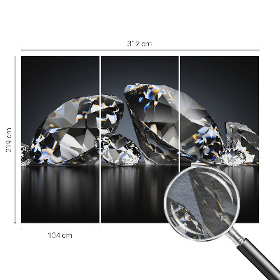 Fototapetas flizelino pagrindu Kristalskėnas