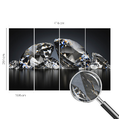 Fototapetas flizelino pagrindu Kristalskėnas