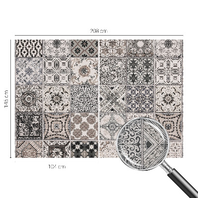 Plaunamas flizelininis fototapetas Flisemønstre