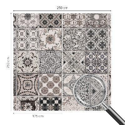 Plaunamas flizelininis fototapetas Flisemønstre