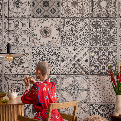 Plaunamas flizelininis fototapetas Flisemønstre