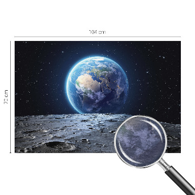 Fototapetas miegamajam Kosminė panorama