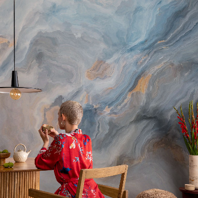 Sienų danga fototapetas Spalvingi abstrakciniai elementai