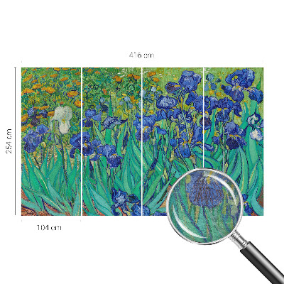 Tapetas su gėlių raštu „Haveblomsteris“
