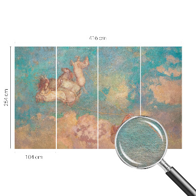 Plaunamas flizelininis fototapetas su dizainu „Himmelske Pegasi”