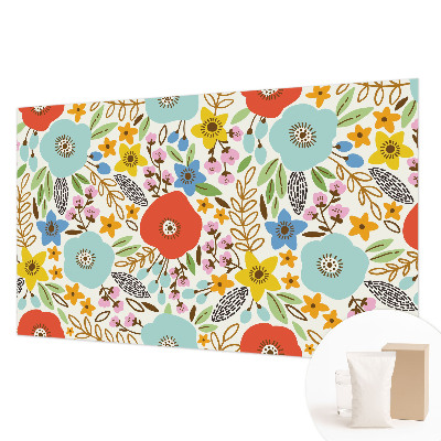 Fototapetas svetainei Blomstermønster