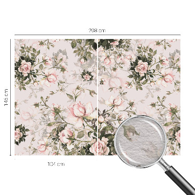 Modernus fototapetas Blomstermønster