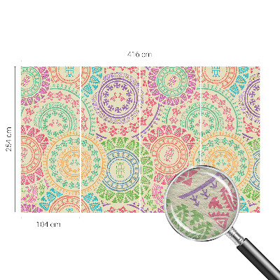 Dekoratyvinis fototapetas Spalvinga mandala