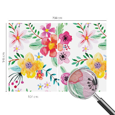 Sienų danga fototapetas Blomsterfriskhed