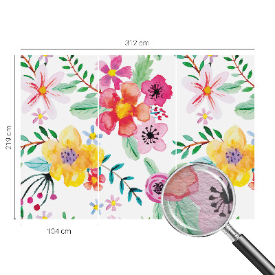 Sienų danga fototapetas Blomsterfriskhed