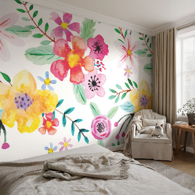 Sienų danga fototapetas su motyvu „Blomsterfriskhed“