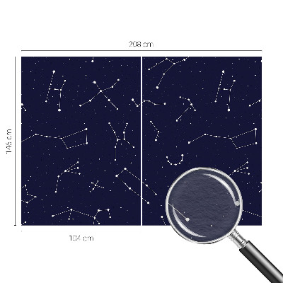 Stilingas fototapetas su astrodangumi