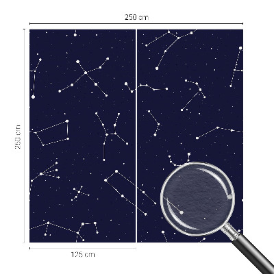 Stilingas fototapetas su astrodangumi