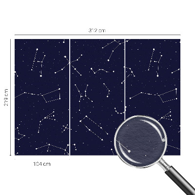 Stilingas fototapetas su astrodangumi