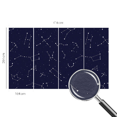 Stilingas fototapetas su astrodangumi