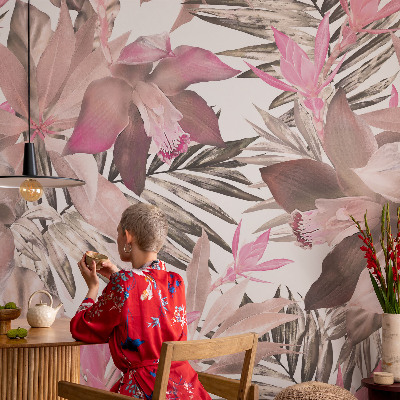 Fototapetas ant sienos Egzotinis žiedas