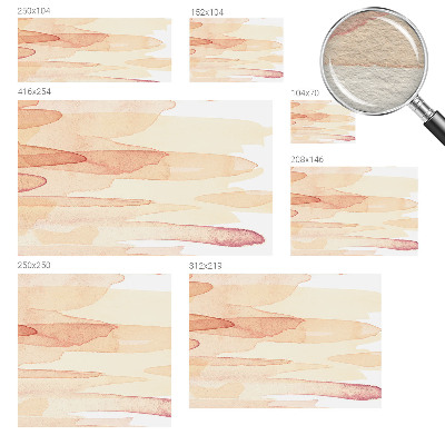 Fototapetas miegamajam Pastelstrøg