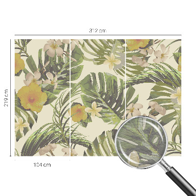 Dekoratyvinis fototapetas Egzotinė flora