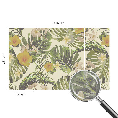 Dekoratyvinis fototapetas Egzotinė flora