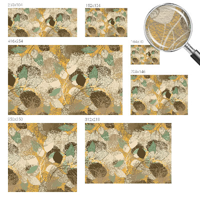 Fototapetas ant sienos Augalų skėčiai