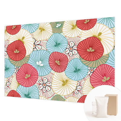 Modernus fototapetas Blomstermønster