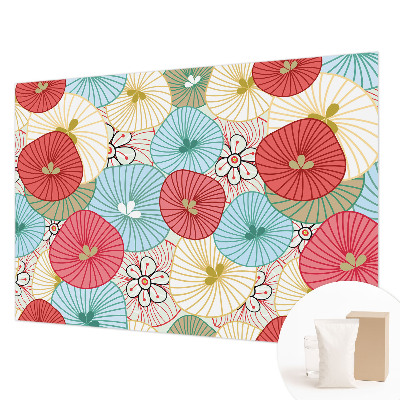 Modernus fototapetas Blomstermønster