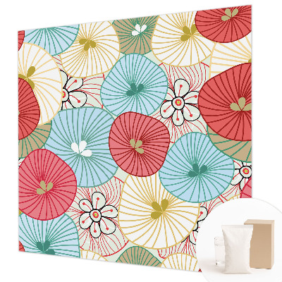 Modernus fototapetas Blomstermønster