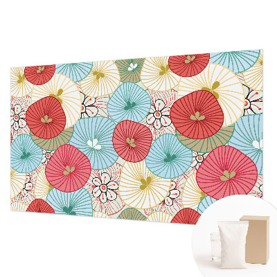 Modernus fototapetas Blomstermønster