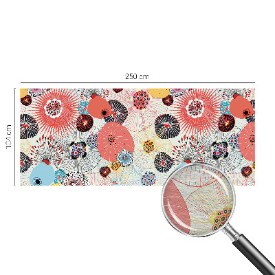 Dekoratyvinis fototapetas Spalvingas žiedas