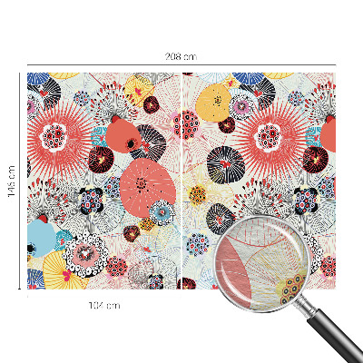 Dekoratyvinis fototapetas Spalvingas žiedas