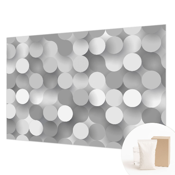 Tapetas Grå circler