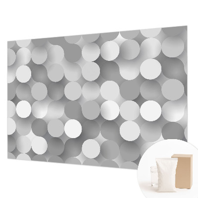 Tapetas Grå circler