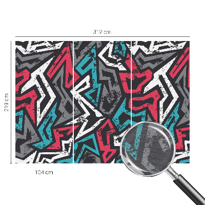 Fototapetas ant sienos Abstrakti mozaika