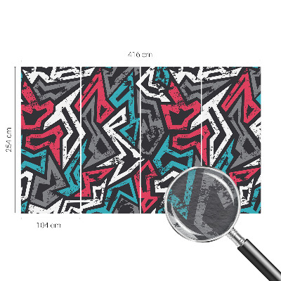 Fototapetas ant sienos Abstrakti mozaika