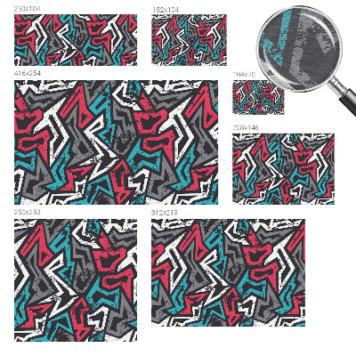 Fototapetas ant sienos Abstrakti mozaika