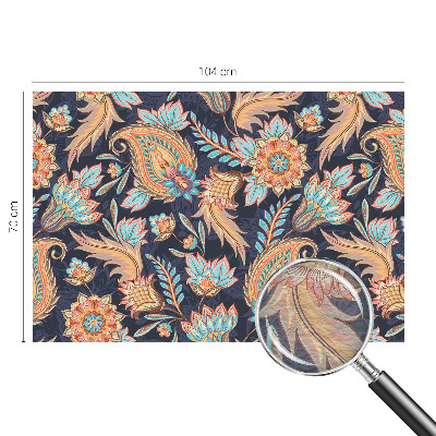 Fototapetas miegamajam Blomstermønster