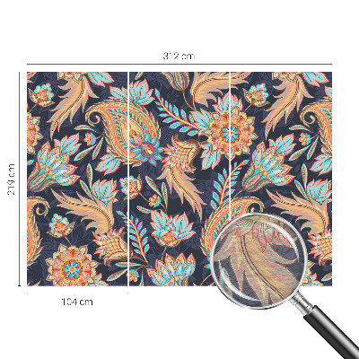 Fototapetas miegamajam Blomstermønster