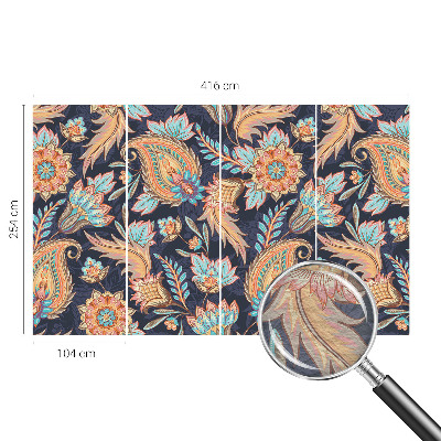 Fototapetas miegamajam Blomstermønster