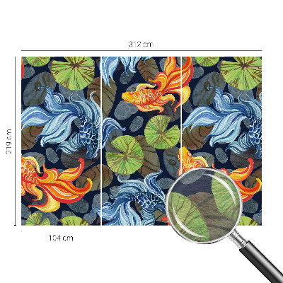 Modernus fototapetas Fiskemonstre