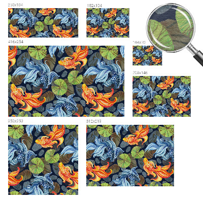 Modernus fototapetas Fiskemonstre