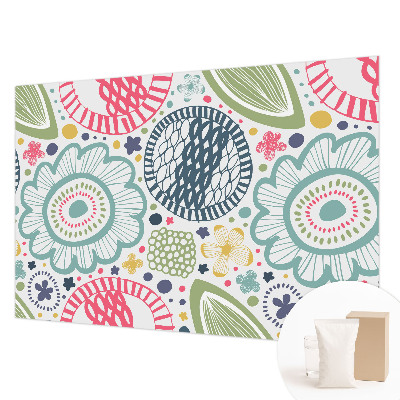 Dekoratyvinis fototapetas Blomstermønstre