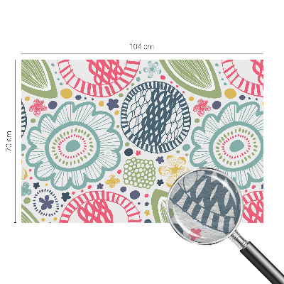 Dekoratyvinis fototapetas Blomstermønstre