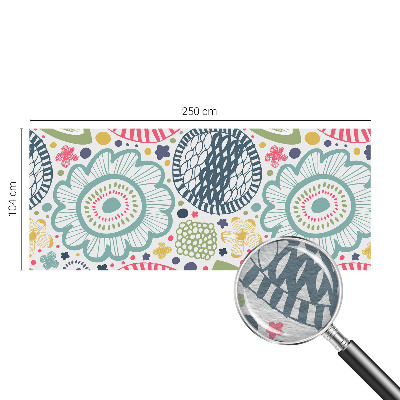 Dekoratyvinis fototapetas Blomstermønstre