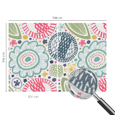 Dekoratyvinis fototapetas Blomstermønstre