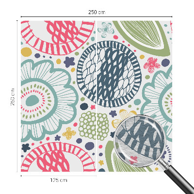 Dekoratyvinis fototapetas Blomstermønstre