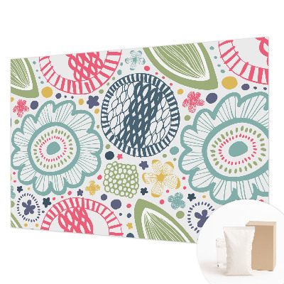 Dekoratyvinis fototapetas Blomstermønstre