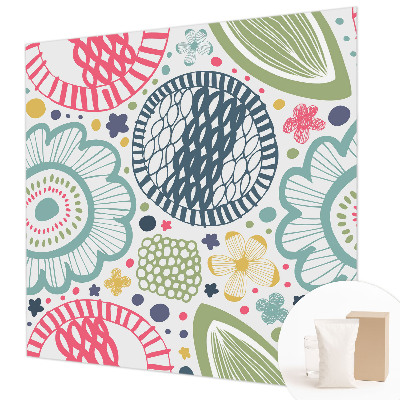 Dekoratyvinis fototapetas Blomstermønstre