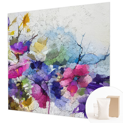 Fototapetas ant sienos Abstraktus žiedas