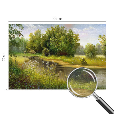 Fototapetas pagal matmenis Landligt landskab