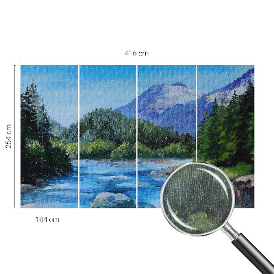 Stilingas fototapetas Bjerglandskabas